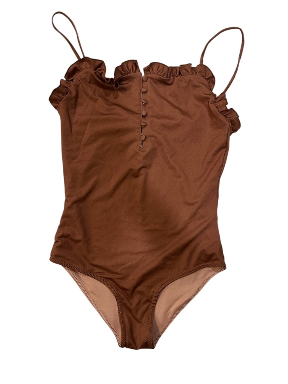 chaser brown one piece swimsuit